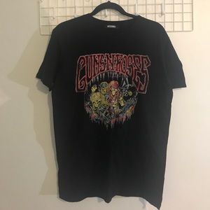 MISSGUIDED Guns N Roses Graphic Tee